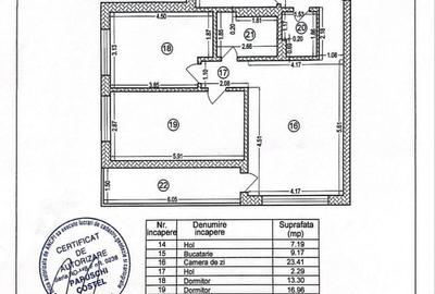Apartament cu 3 camere în Central - 1