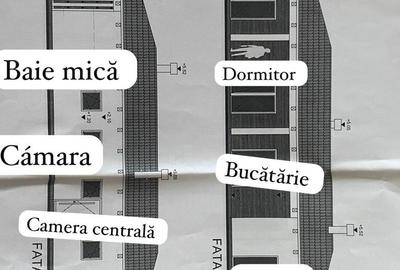 Casă cu 5 camere cu Teren 500 Mp în Central
