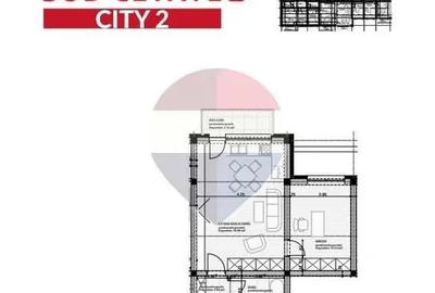 Apartament cu 2 camere decomandat în Sânpetru