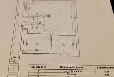 Apartament cu 3 camere semidecomandat în Vitan