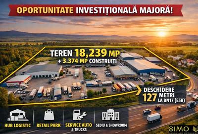 Teren intravilan de 18239 mp, în Est - 1