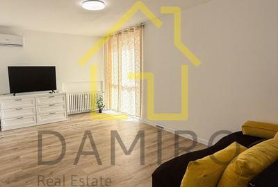Apartament cu 2 camere semidecomandat, mobilat în Mihai Bravu