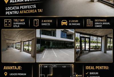 Spațiu comercial, de 110 mp, în Aradului