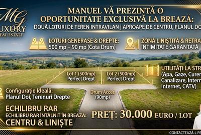 Teren Construcții intravilan de 500 mp, în Capul Câmpului