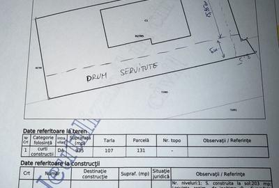 Casă cu 3 camere în Săucești
