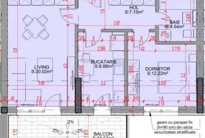 Apartament cu 2 camere decomandat în Central - 5