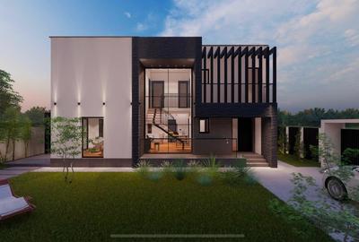 VILA INDIVIDUALĂ / P+1E / CURTE 500 MP / CURTE 330 MP / LUX / Branesti / 2025 - 6