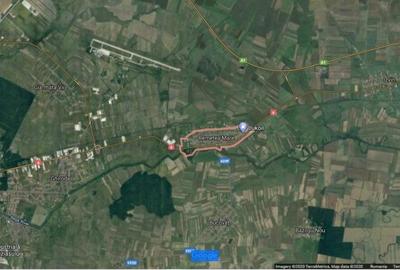 Teren pentru constructii servicii cu front 24ml la E70. - 3