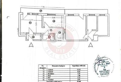 Apartament cu 2 camere nedecomandat, mobilat în Sala Palatului - 2