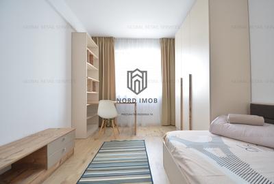 Apartament cu 3 camere semidecomandat, mobilat în Băneasa - 19