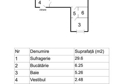 Apartament cu 2 camere decomandat în Berceni - 1