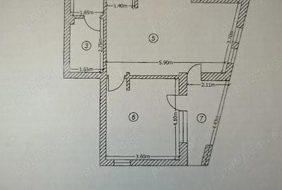 Apartament cu 2 camere semidecomandat în Doamna Ghica - 4