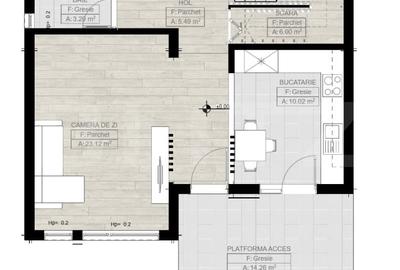 Casa Catargiu P+1, 100 mp utili, teren 160 mp, deschidere10m - 7