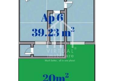 Apartament cu 2 camere nedecomandat în Țiglari - 4