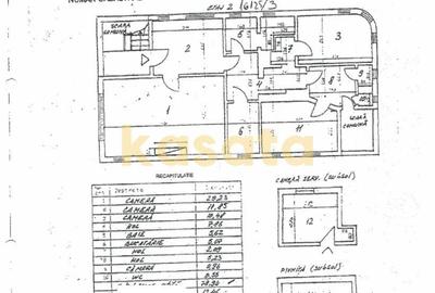 Apartament cu 3 camere decomandat, mobilat în Casin - 33