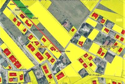 3 loturi teren intrav. fiecare 600mp (480mp utili +cota dr),strict rezidential! 3 loturi teren intrav. fiecare 600mp (480mp utili +cota dr),strict rezidential! - 2