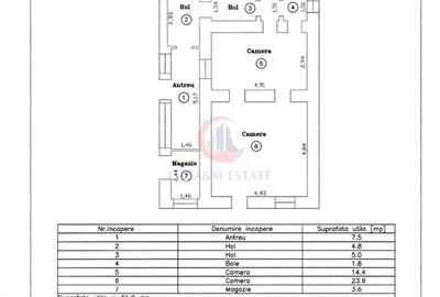 Apartament cu 6 camere în Aradului - 1