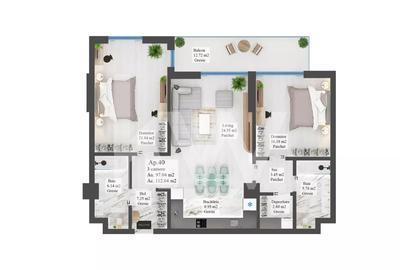 Carpathia Residence – Apartament 3 camere - 8