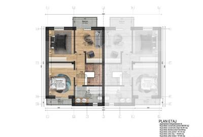 Casa noua 4 camere + teren 200 mp – Berceni - 14