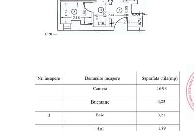Garsonieră decomandată în Colentina