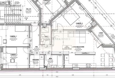 Apartament cu 4 camere semidecomandat în Central - 2