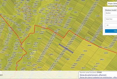 Teren de 157141 mp, în Poșta Câlnău - 2