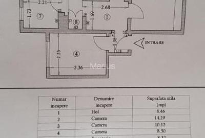 Apartament 3 camere, 2 bai, bucatarie - 1