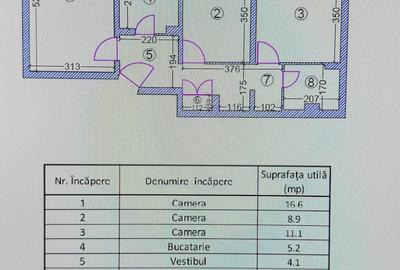 Apartament cu 3 camere decomandat în Ozana - 1