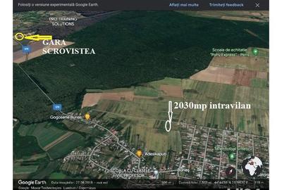 Teren de 2000 mp, în Buriaș - 1
