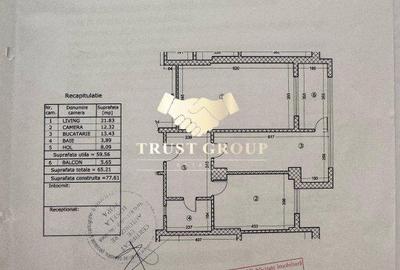 Apartament cu 2 camere decomandat, mobilat în Chitila - 1