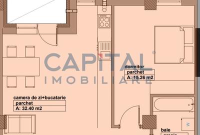 Apartament cu 2 camere decomandat în Hotvon - 2