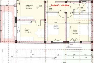 Apartament cu 3 camere, 91mp, gradina, zona Giroc Apartament cu 3 camere, 91mp, gradina, zona Giroc - 1