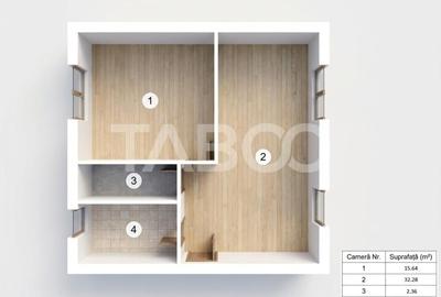 Apartament cu 2 camere decomandat, mobilat în Șelimbăr - 11