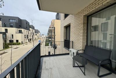 Apartament cu 2 camere semidecomandat, mobilat în Pipera - 3