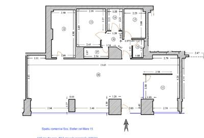 ***Spatiu comercial stradal Sos Stefan cel Mare **140mp**Direct proprietar*** - 3