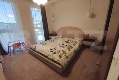 Apartament cu 2 camere semidecomandat, mobilat în Între Lacuri - 9