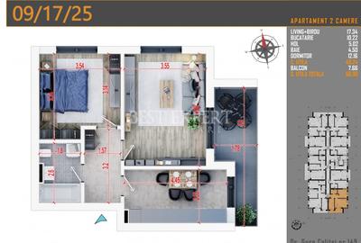 Apartament cu 2 camere decomandat în Theodor Pallady - 10