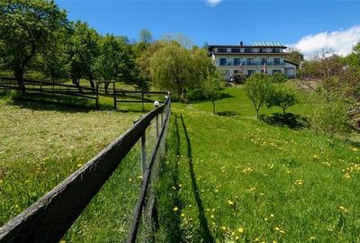 Pensiune:3 km de Castelul Bran,2.900mp teren,piscina,ciubar,teren sport,aviz ISU - 32