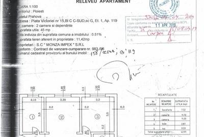Apartament cu 2 camere semidecomandat în Ultracentral