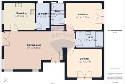 Casa / Vila cu 3 camere de vanzare - 13