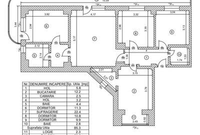 Spatiu generos si confort - Apartament 4 camere - 1