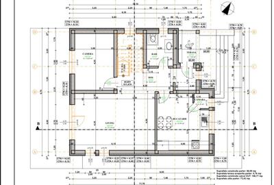 Casa individuala 5 camere, 142 mp utili, 660 mp curte !, Lac Chinteni!