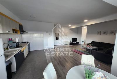 Apartament cu 2 camere semidecomandat, mobilat în Torontalului