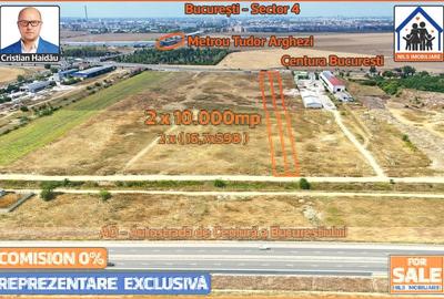 Teren 20k mp intravilan situat intre centura si A0 - Berceni IF - 2