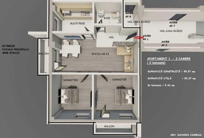 Apartament cu 2 camere decomandat în Ștefan cel Mare - 4