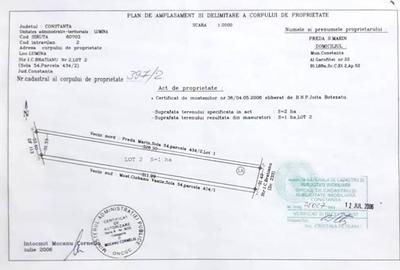 Teren Construcții de 10000 mp, în Lumina - 2