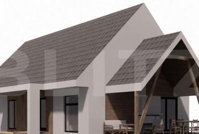 Casa individuala de vanzare, cu 4 camere, 96 mp, zona ?u - 21