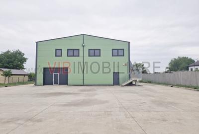 Depozit -hala de 1262m2 la intrarea in Crevedia teren 5.000mp - 1
