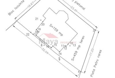 Casă cu 3 camere cu Teren 459 Mp în Ultracentral