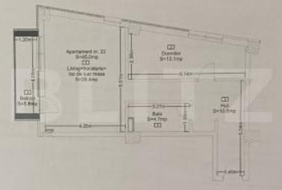 Apartament cu 2 camere decomandat în Dâmbul Rotund - 1